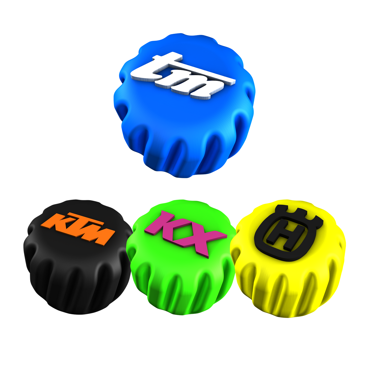 Small Knurled Wheel Pegs